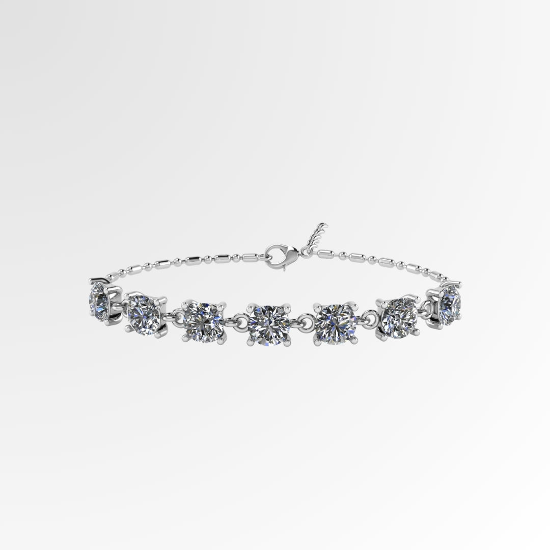 Celeste Solitaire Bracelet