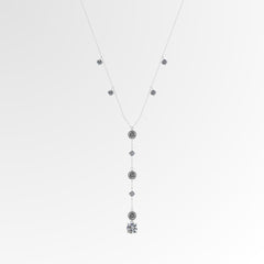 Dazzling Roses Y Necklace