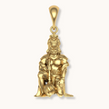 Hanuman ji in Ram Smriti Bajrangbali & Hanuman Ji Sankat Mochan with his Gada Pendant Locket 