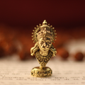 Shri Mukharbind Hanumanji Idol/Murti in Pure Brass