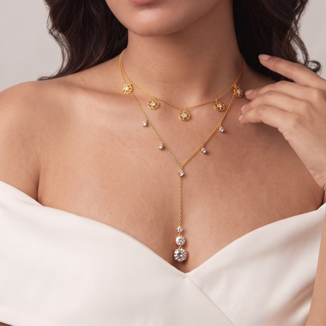 Grace Y Necklace