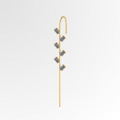 Sparkling Diamond Earcuff