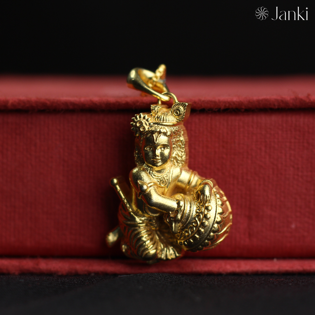Shri Krishna Laddu Gopalji Pendant