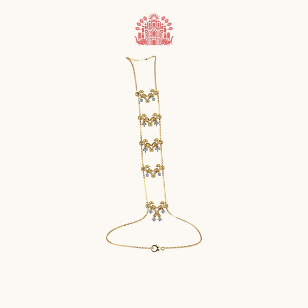 Dhola-Maru Hathphool Bracelet