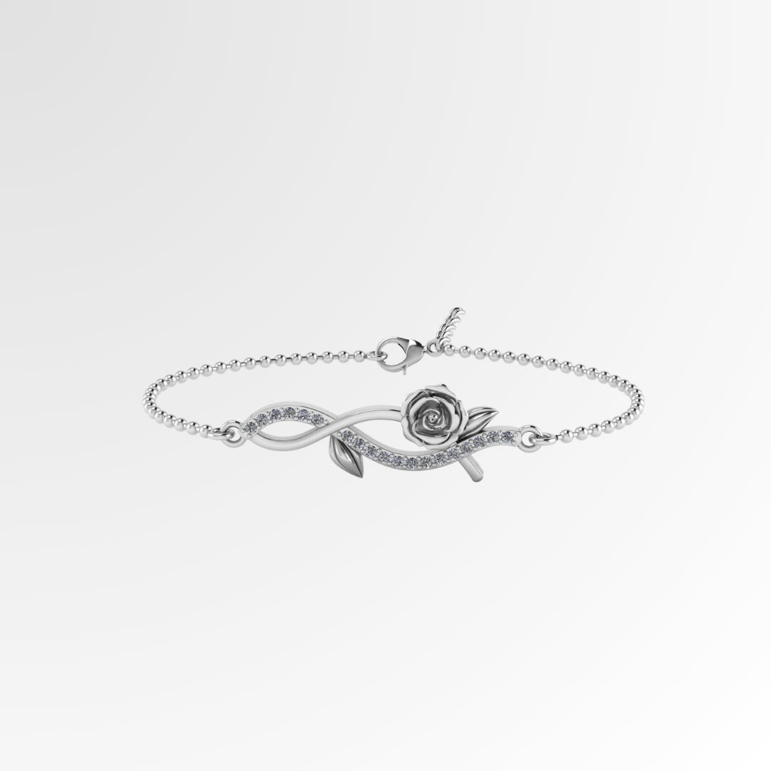 Rosé Infinity Bracelet