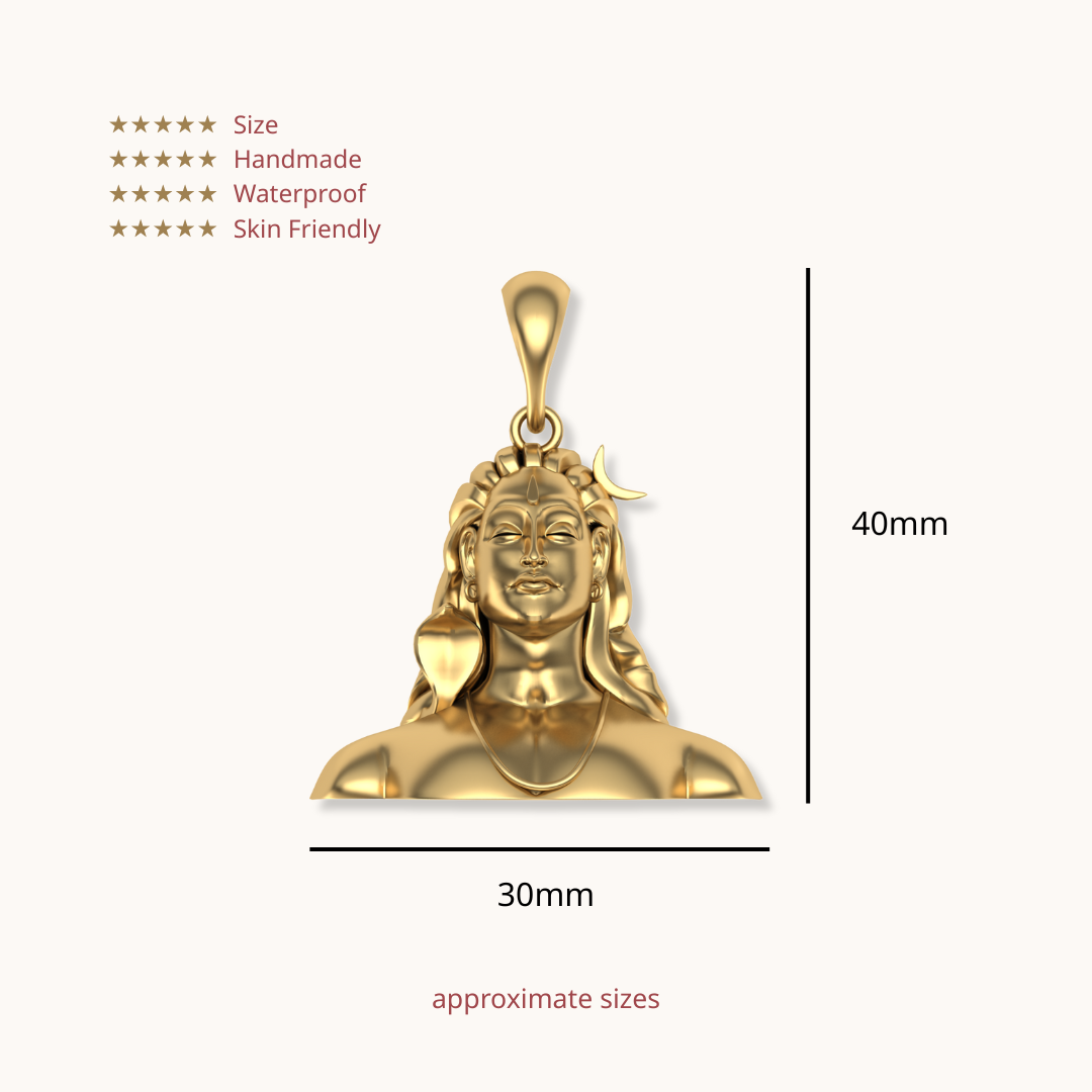 Shri Adiyogi Shiva Pendant