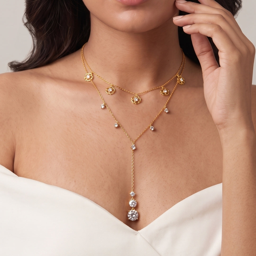 Fleur Étoile Choker