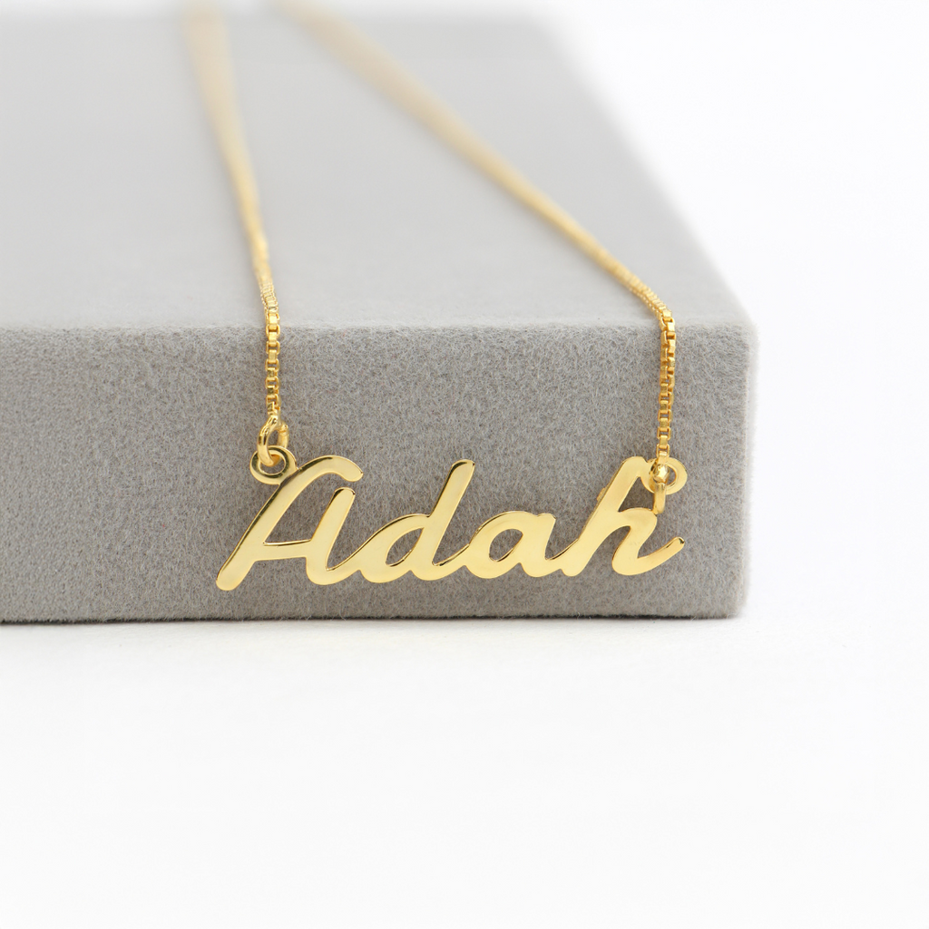 Custom Radiance Name Necklace