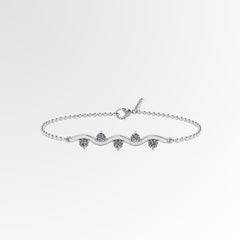 Ondine Wave Bracelet