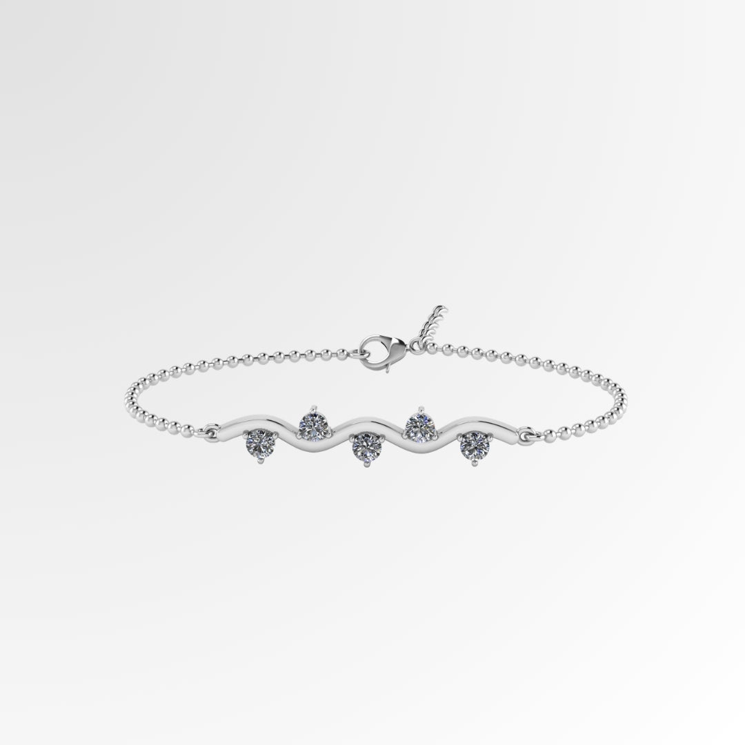 Ondine Wave Bracelet