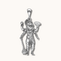Pure 925 Silver Shri Narismha Narsingha Pendant