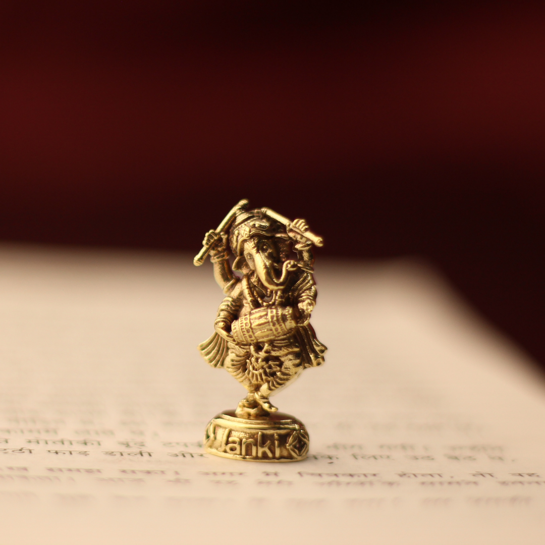 Shri Shubh Ganeshji Idol/Murti in Pure Brass