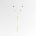 Dazzling Tubes Y Necklace