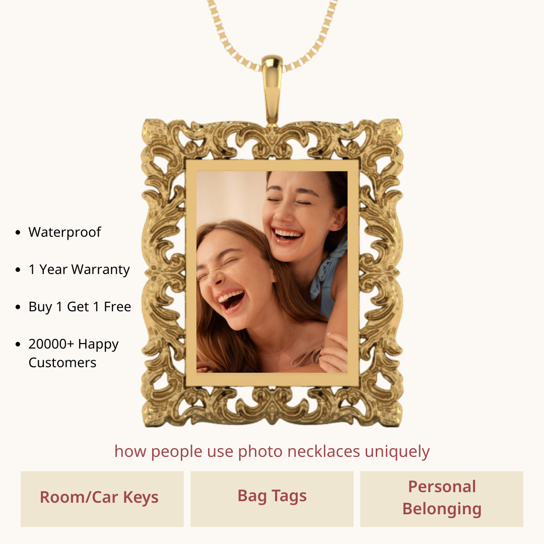 Victorian Keepsake Photo Pendant