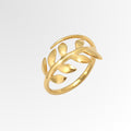Gulmohar Leaf Ring