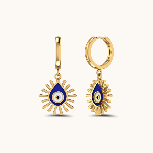 Divine Guard Evil Eye Earrings