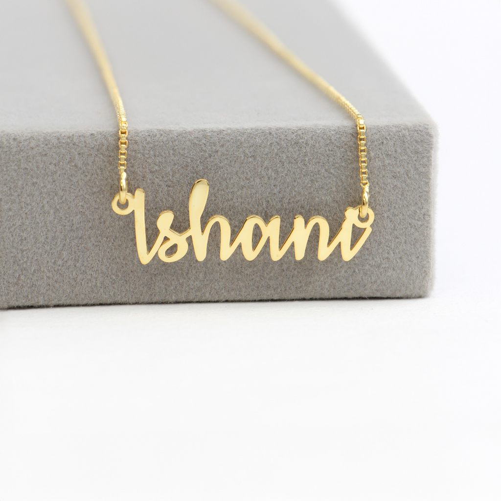 Dazzling Nova Name Necklace