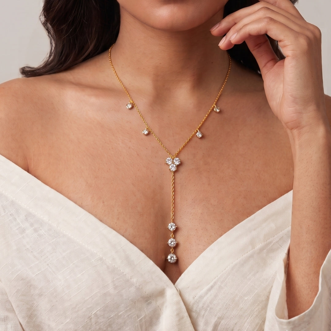Blossom Y Necklace