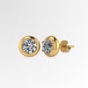 Classic Gold Solitaire Diamond Studds