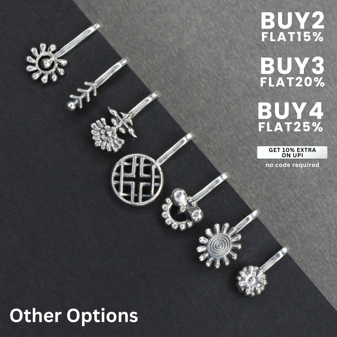 Janki Antique Jasmine Nosepin