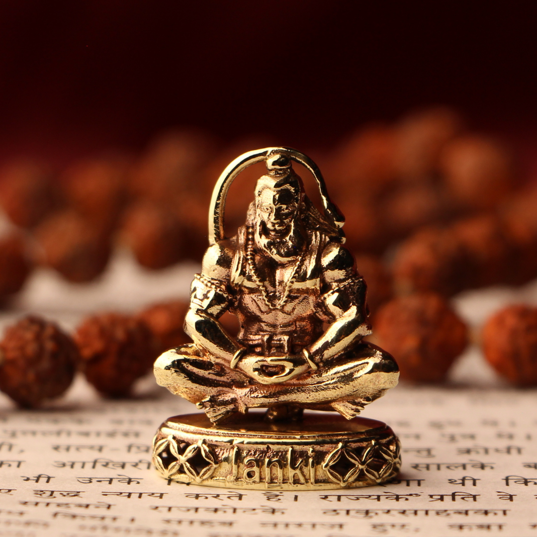 Shri Kesrinandan Hanumanji Idol/Murti in Pure Brass