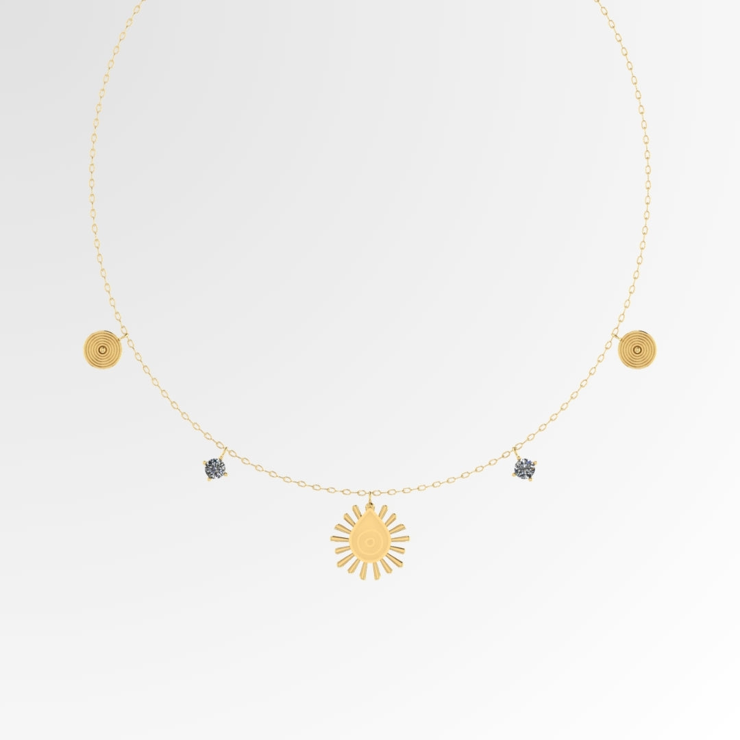 Solstice Sunburst Choker
