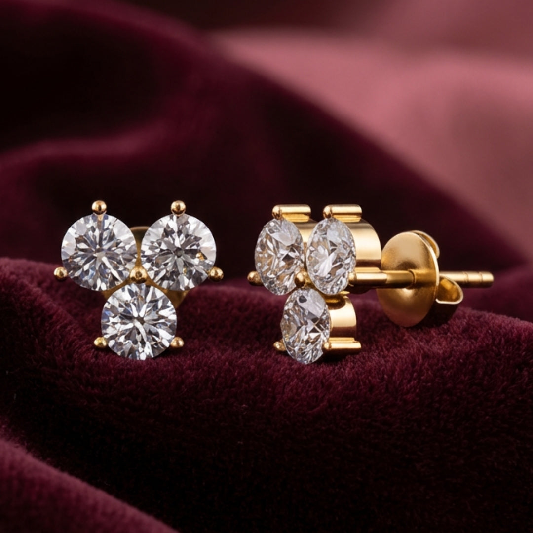 Trident Earrings