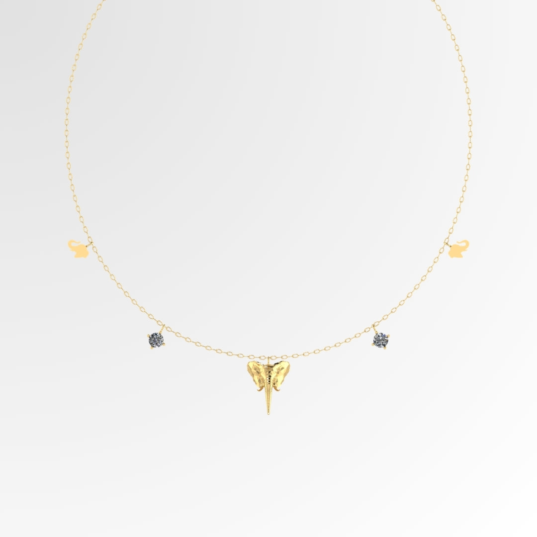 Golden Tusk Choker