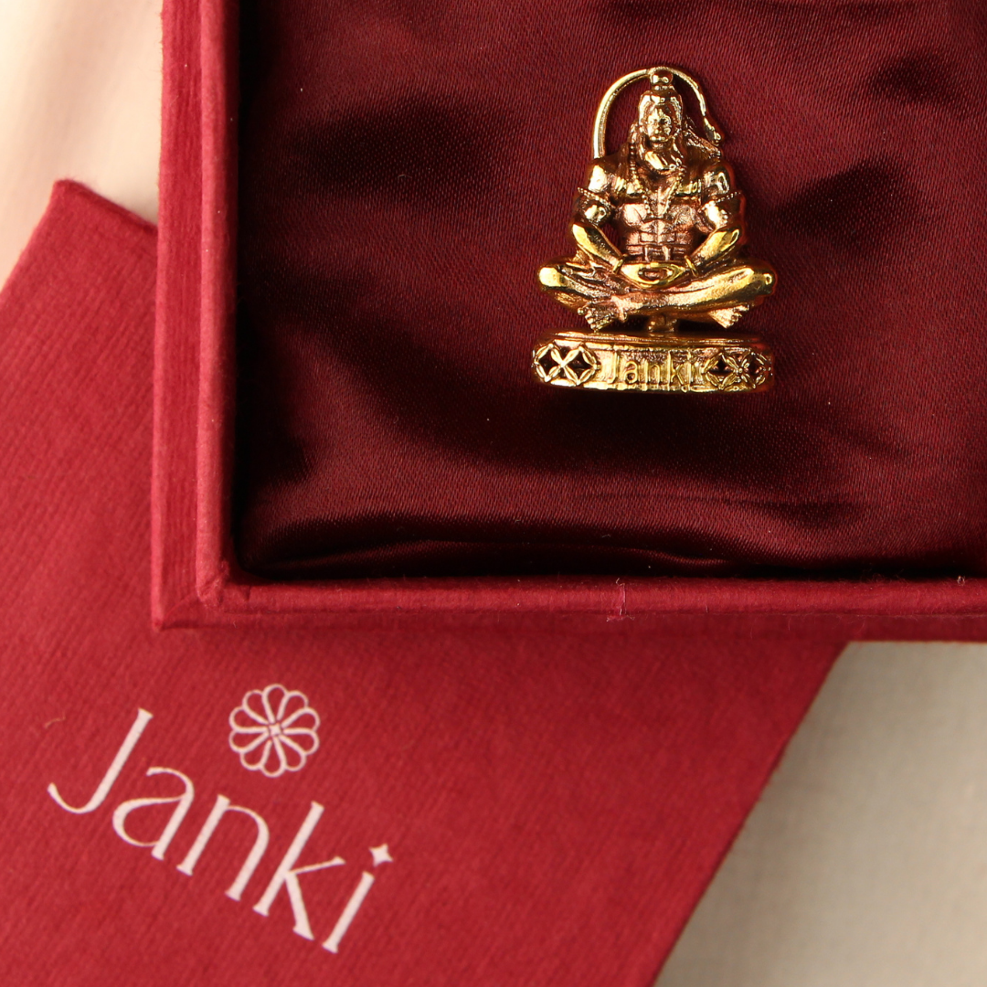 Shri Kesrinandan Hanumanji Idol/Murti in Pure Brass