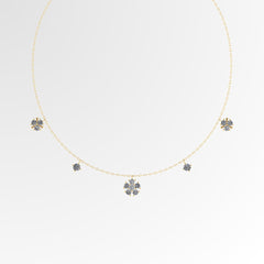 Aurora Snowflake Choker