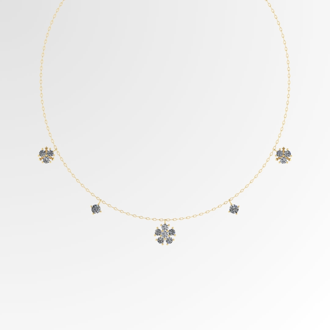Aurora Snowflake Choker