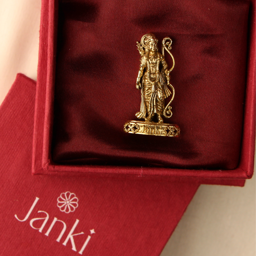Shri Ram Idol/Murti in Pure Brass