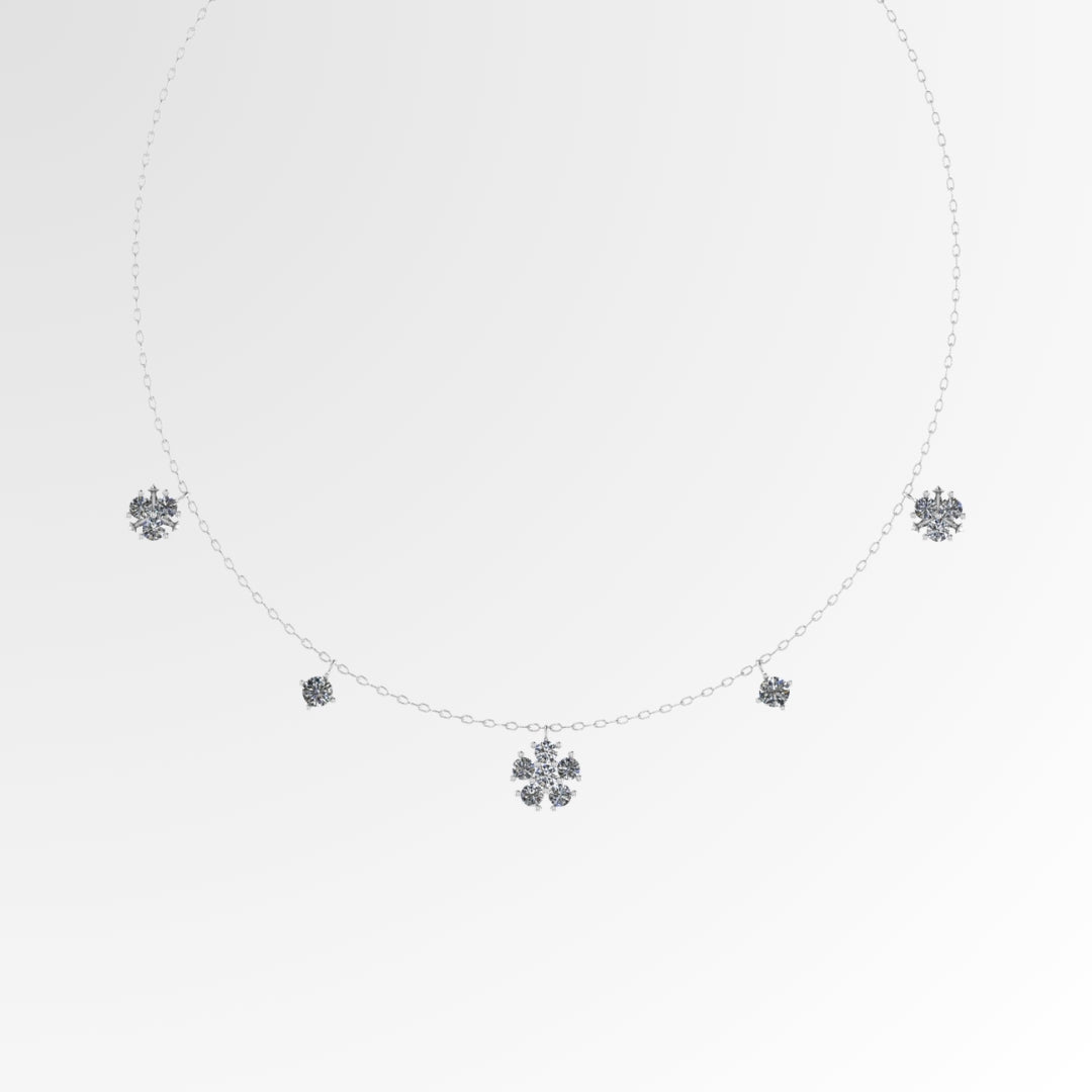 Aurora Snowflake Choker