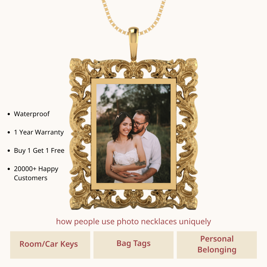 Victorian Keepsake Photo Pendant