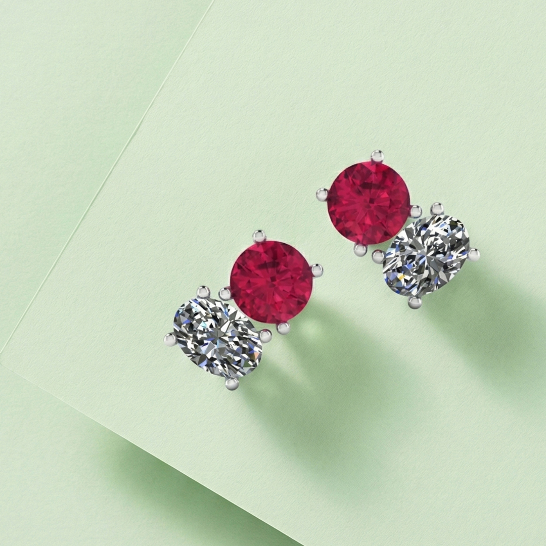 Toi Moi Oval Earrings