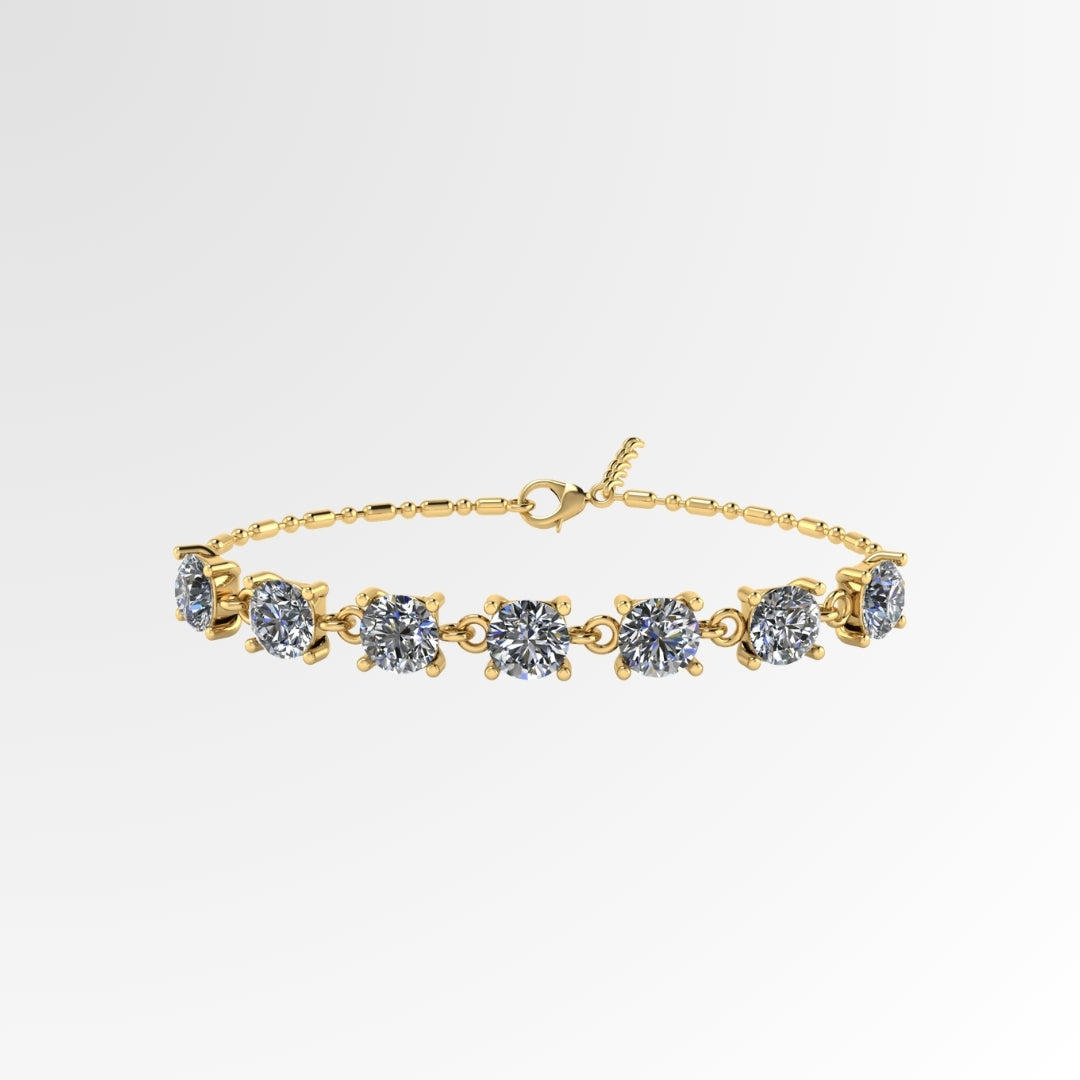 Celeste Solitaire Bracelet