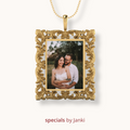 Victorian Keepsake Photo Pendant