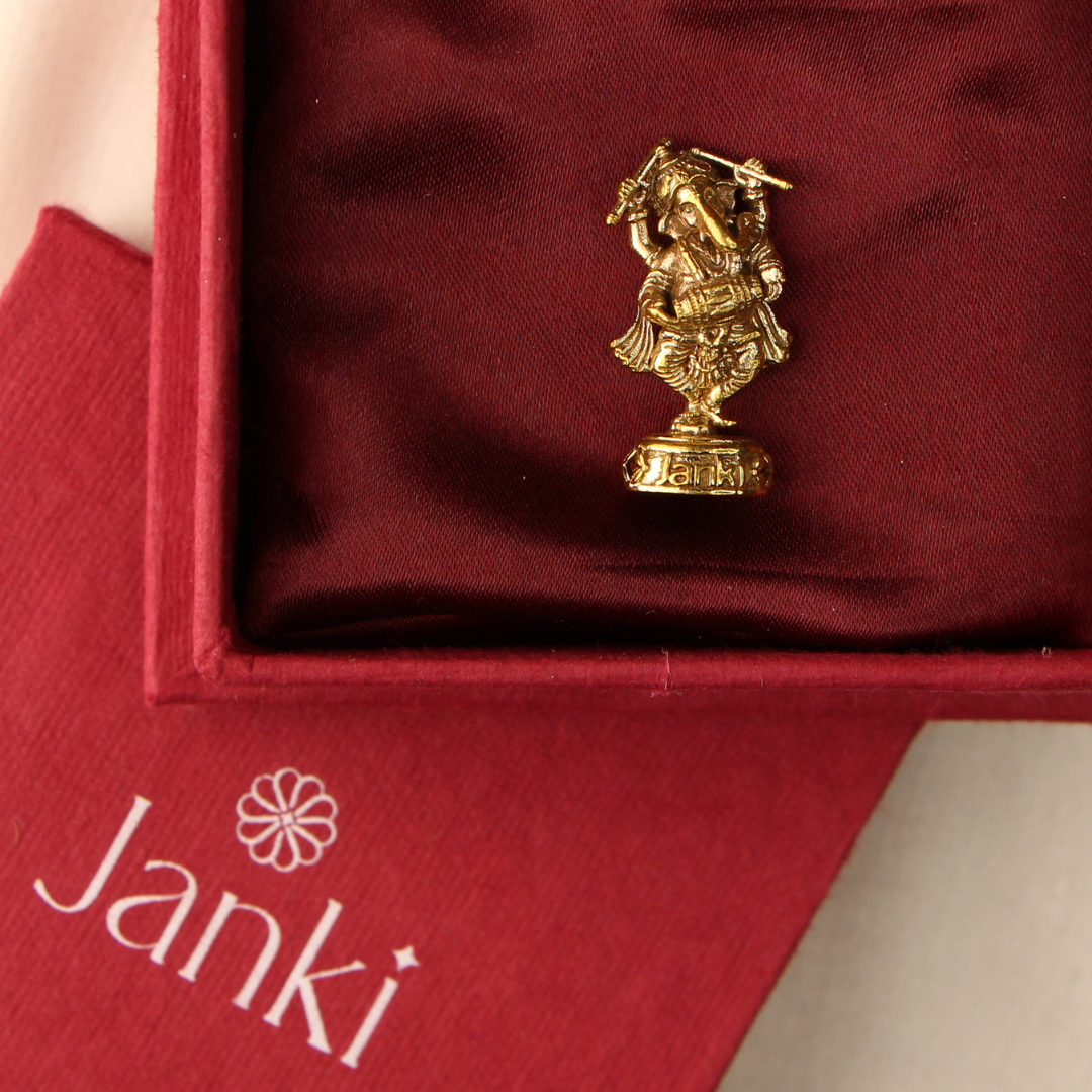 Shri Shubh Ganeshji Idol/Murti in Pure Brass