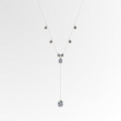 Classic Solitaire Y Necklace