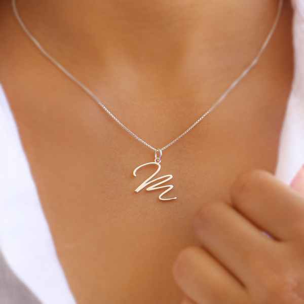 Dew Initial Necklace