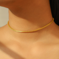 Italian Round Mesh Choker cum Chain