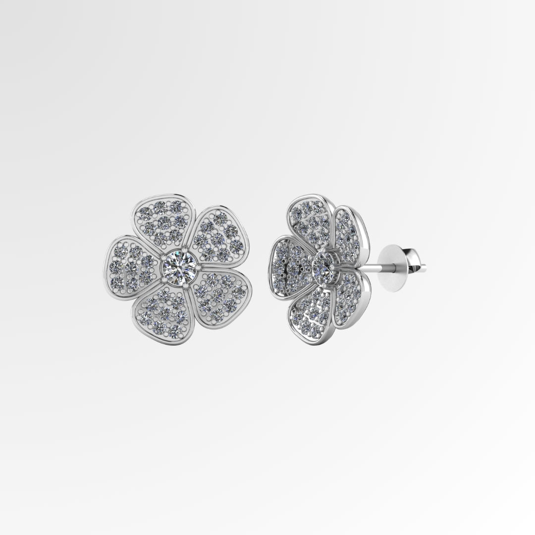 Flower Cluster Earrings