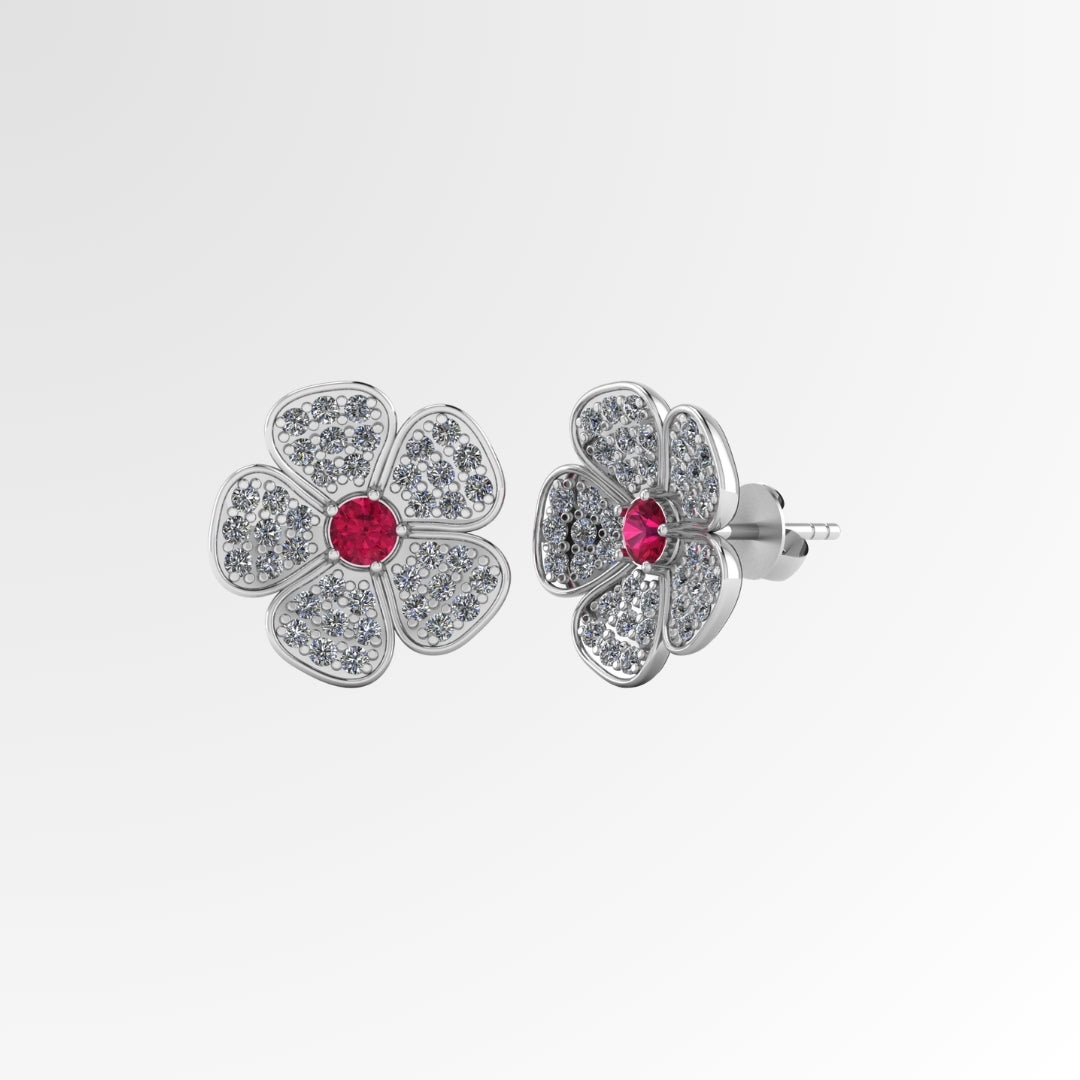 Flower Cluster Earrings