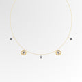 Fleur Solitaire Choker