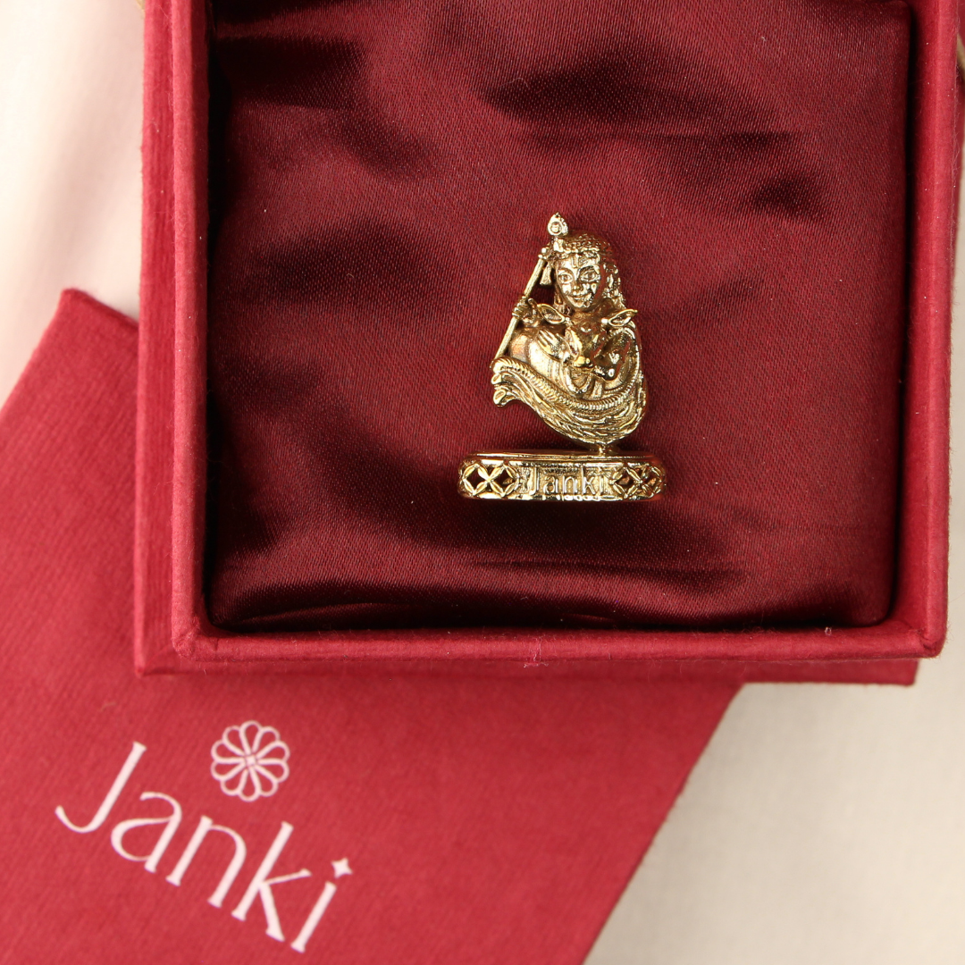Shri Krishna Kanhaiya Idol/Murti in Pure Brass