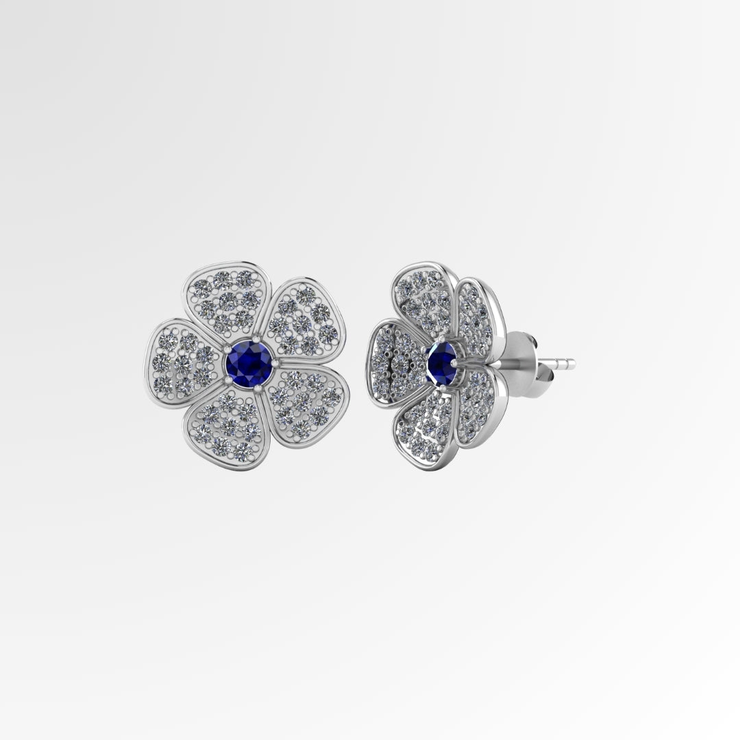 Flower Cluster Earrings