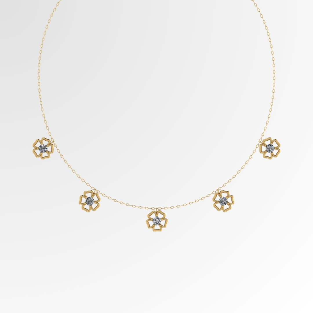 Fleur Étoile Choker
