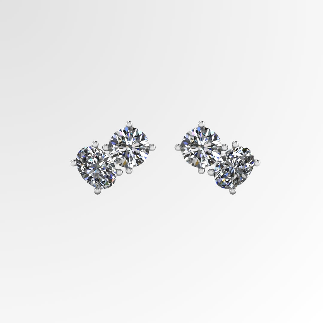 Toi Moi Oval Earrings