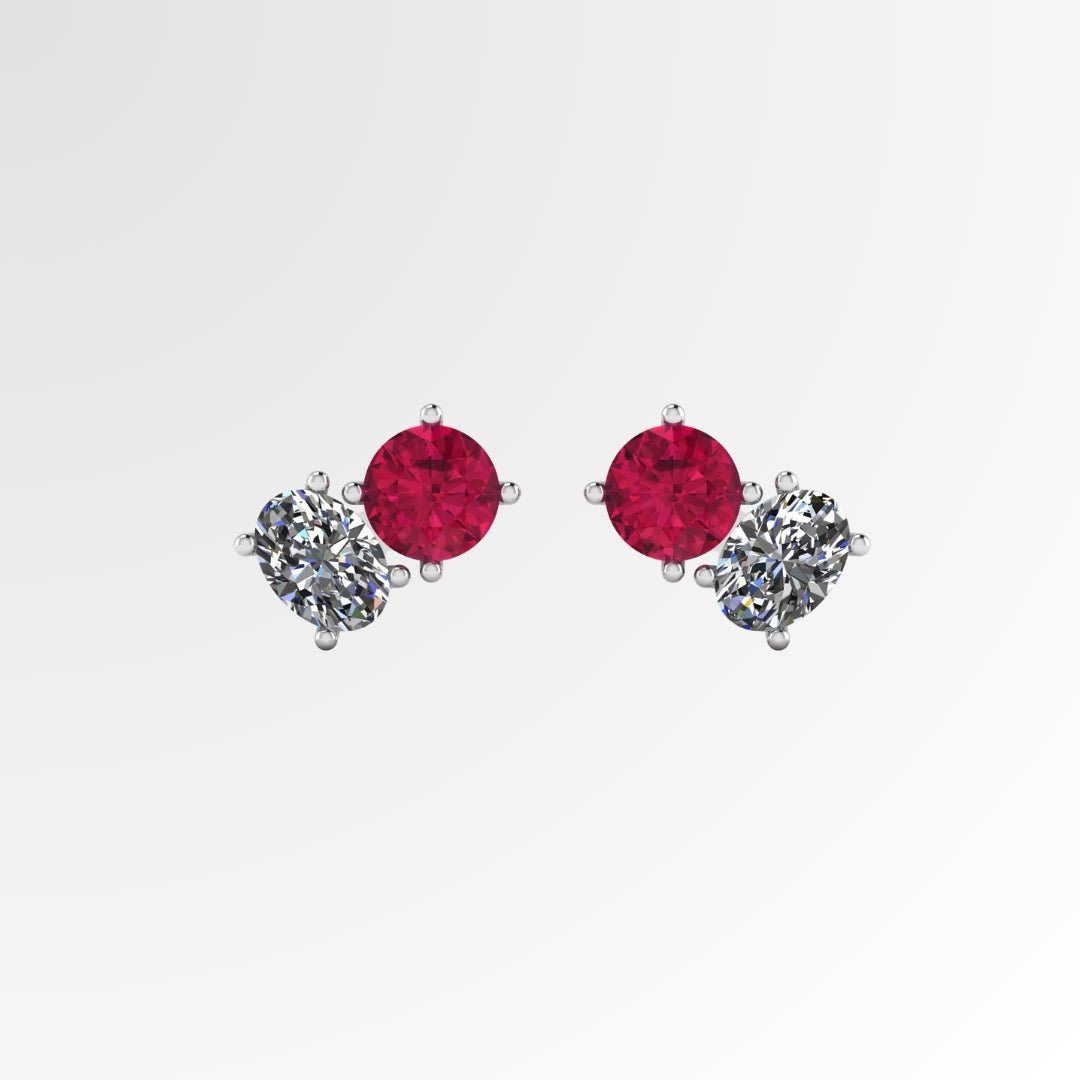 Toi Moi Oval Earrings