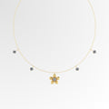 Golden Bloom Crystal Choker